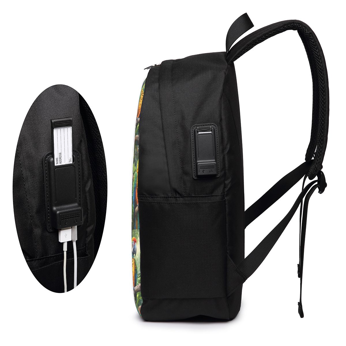 Mochila con diseño de loros ma - Women'S Bag reseña y precio