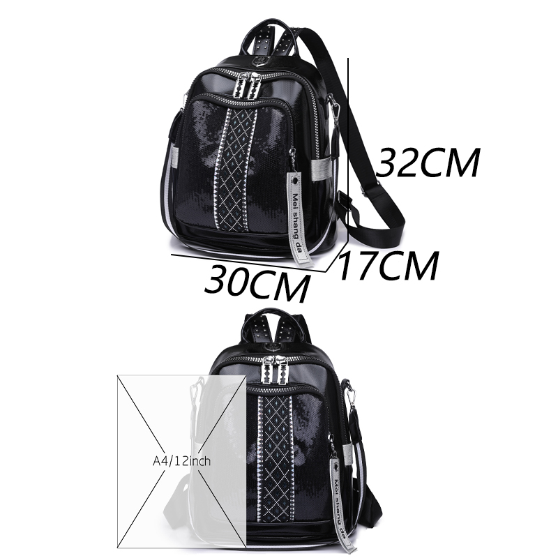 Mochila de cuero de gran capac - Women Bags H&M reseña y precio