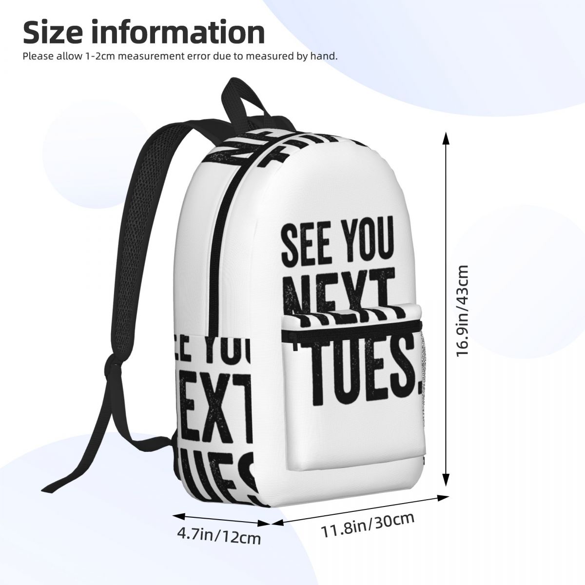 Nos vemos el lunes próximo, mo - Women Bags Next reseña y precio