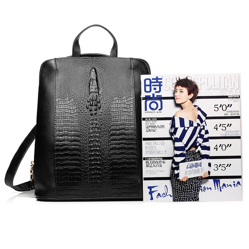 Mochila Zency de piel de cocod - Women Bags With Laptop Compartment reseña y precio