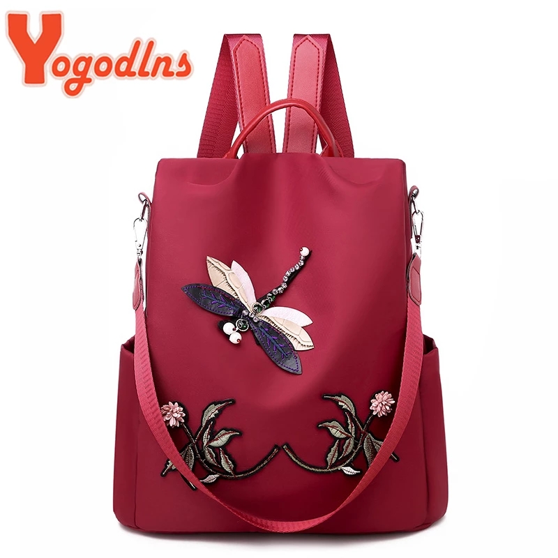 Mochila Yogodlns con bordado a - Women Bags H&M reseña y precio