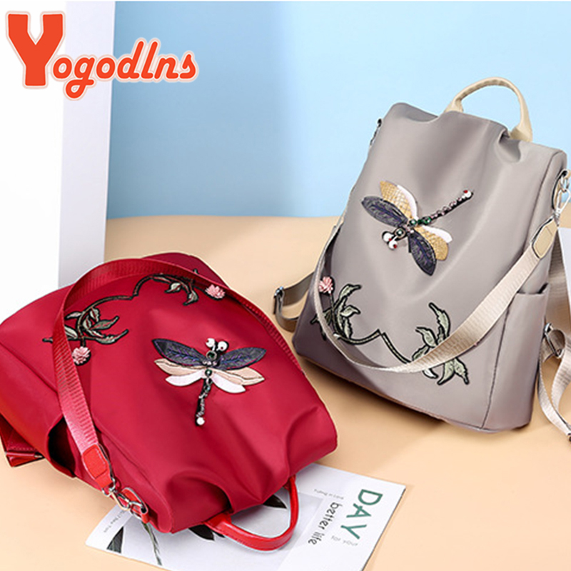 Mochila Yogodlns con bordado a - Women Bags H&M reseña y precio